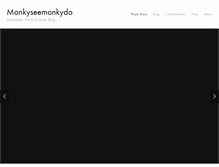 Tablet Screenshot of monkyseemonkydo.com